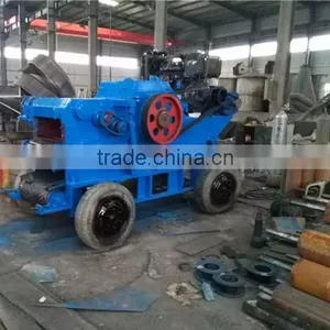 Industrial Mobile Wood Chipper/wood Crusher Machine With 4 Wheels thumbnail-2