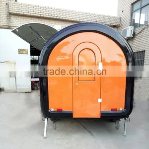 New Type Street Mobile Food Cart/coffee Vending Trailer for Sale CE thumbnail-5