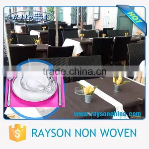 Ecological PP Woven Disposable Table Cover for Dining Use thumbnail-3