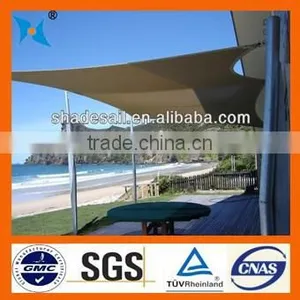 100% HDPE UV Block Outdoor Beach Sun Sail Shade Fabric Garden Application thumbnail-1