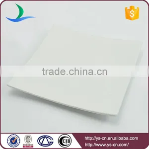 Porcelain White Square Shape Wholesale Dinner Plates thumbnail-6