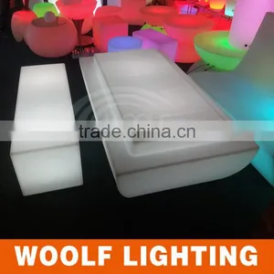 Cute CE and Rohs Compliant Smash Hit Party Events Nightclub Decorative LED Light Up Cocktail Table Tea Table thumbnail-3