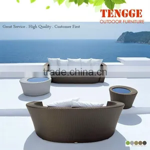 Stylish Popular Aluminium Cane Rattan Garden Furniture thumbnail-1