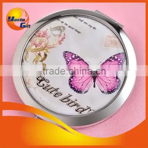 Cute Design Custom Foldable Double Side Cosmetic Mirror thumbnail-1