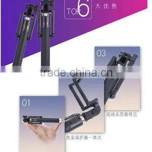 Mobile Bluetooth Extendable Self Portrait Handheld Selfie Stick thumbnail-4