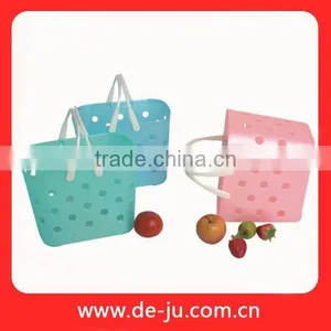Plastic Colorful Wholesale Bathroom Hanging Basket thumbnail-1