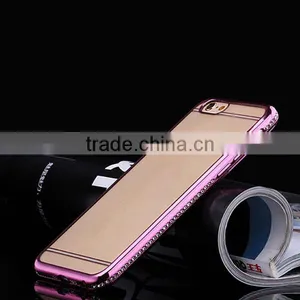 2017 Hot Sale Fashion Phone Accessories, Diamond Plating TPU Phone Case For IPhone 6 6Plus thumbnail-1