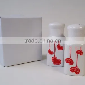 Ceramic Salt and Pepper Set,porcelain Cruet Set,porcelain Shaker Set thumbnail-4