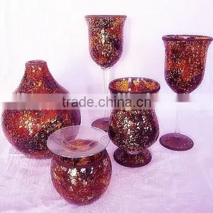 Custom Different Color Mosaic Candle Holder Suppliers for Home Decoration thumbnail-2