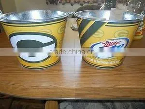 5QT Full Color Printing Metal Beer Ice Bucket thumbnail-1