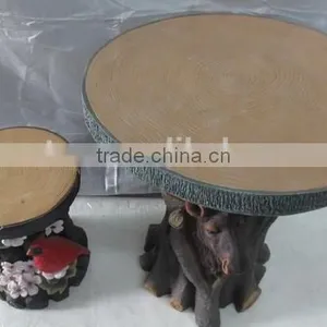 Garden Knock-down Fiberglass Wooden Table Tops thumbnail-4