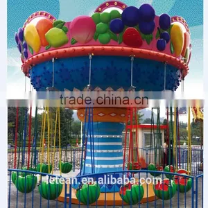 Outdoor China Amusement Rides Kids Swing Chair Watermelon Flying Chair for Sale LT-7032A thumbnail-1
