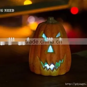 Artificial LED Plastic Pumpkin Lighting for Halloween Decorations thumbnail-1