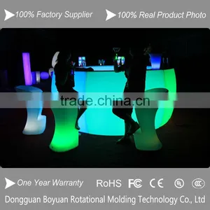 2015 Hot !!! RGB Color Changing Rechargeable Outdoor Waterproof Led Bar Table Counter thumbnail-2