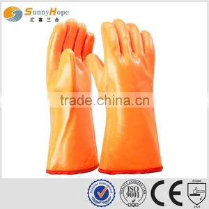 Sunnyhope Fluorescent Pvc Rubber Gloves thumbnail-1