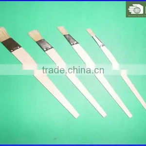 AB-041 Wooden Handle White Bristle Artist Brush thumbnail-1