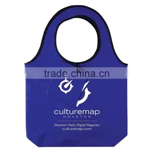 Hot Sale New Design Reusage Folding Round Shouder Hand Tote Bags Recycle Shopping Shoulder Folding Bags thumbnail-6