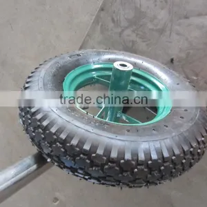 14"x3.50-8 Spoke Type Wheel Barrow Wheel thumbnail-2
