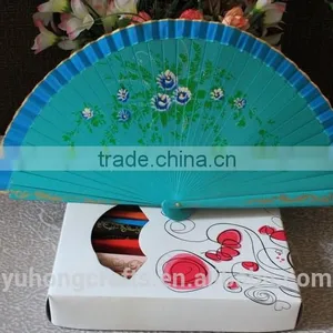 Popular Hand-painted Spanish Wooden Hand Fan thumbnail-2