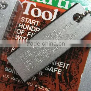 Survival Camping Hiking Emergency Fire Starter With KeyChain thumbnail-1