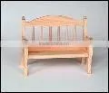 High Quality Antique Wooden Chair for Two People thumbnail-1