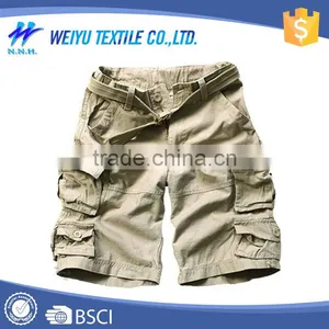Customized Twill Cotton Men Cargo Shorts Plus Size thumbnail-1