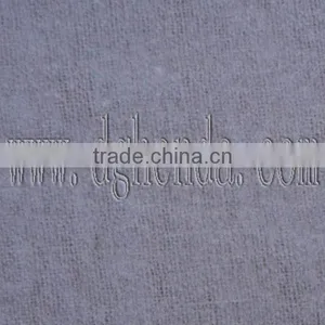 Bleached 0.6mm 100% Cotton Fuzzing Fabric With Watersoluble Hot Melt Adhesive thumbnail-2