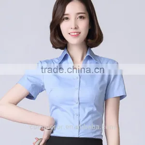 Formal New Design Classic Fit Long Sleeve Cotton Shirt for Ladies thumbnail-3