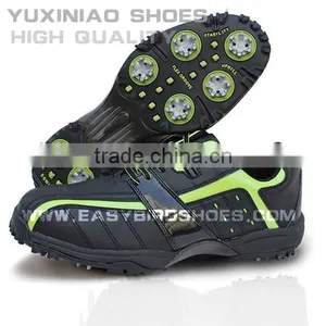 Full Grain Leather Golf Shoes Men Business Sport Brand, High Quality Men Golf Shoes Sport Sneakers From Jinjiang Factory thumbnail-1