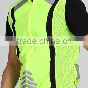 hi Visibility Sport Reflective Vest Soft Fabric for Ridding thumbnail-3