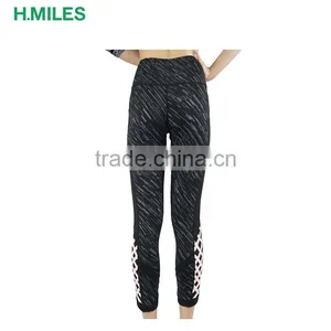 Reflactive Female Gym Tights High Waist Leggings for Women Fitness thumbnail-3