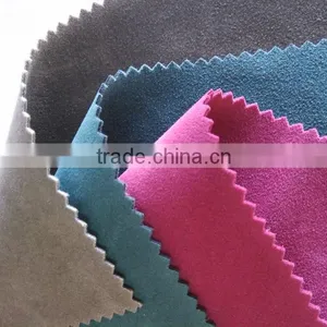 Pu Double Flocking Leather, Textile Fabric With Focking Leather for Shoes thumbnail-1