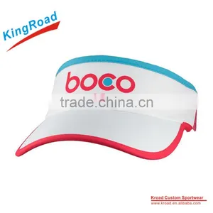 Running Sportswear Visor Cap, Sublimation Printed Running Cap thumbnail-1