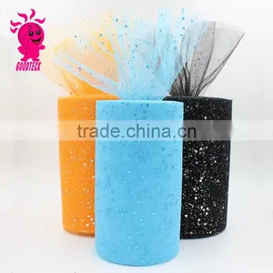 Glitter Tulle With Embroider Sequins Colorful Tulle thumbnail-2