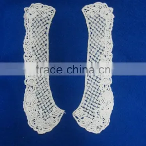 Crocheted Cotton Neck Lace With Pairs thumbnail-1