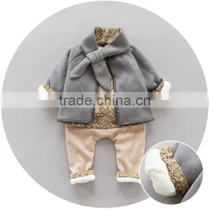 New Chidren Kids Clothing Set Autumn Winter Coat Cotton Kids Clothes thumbnail-3