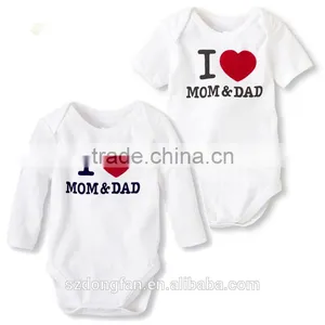 Newborn Baby Clothes Organic Cotton Fabric Romper Jumpsuit Custom Sizes thumbnail-1