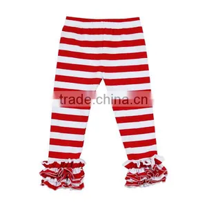 KAIYO Baby Leggings Girls Ruffle Capris 2017 Baby Fashion Clothes Online Wholesale Icing Pants thumbnail-2
