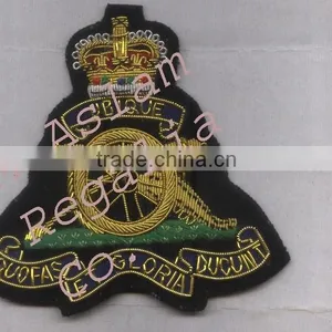 Hand Embroidery Bullion Wire Blazer Badge thumbnail-1