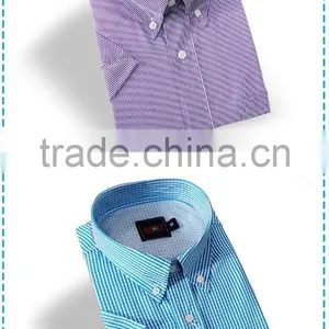 Wholesale Button Down Short Sleeve Check Casual Fishing Shirts thumbnail-4