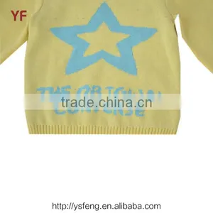 2016 Jacquard Design Boys Knit Hoodie Pullover Sweater thumbnail-4