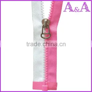 Hot-selling High Quality Colourful Plastic Zipper O/E A/L With With Different Color,size,plastic Bag Zipper Clothes or Zip thumbnail-5