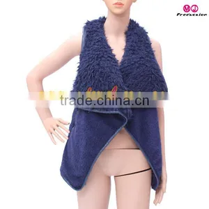 Factory Furry Reversible Women Vest thumbnail-5
