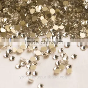 Good Looking Flat Back Rhinestones in Bulk 16 Cut Facets Non Hotfix Crystal Stones for Nail Art thumbnail-1