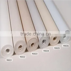 Modern Bedroom Warm Nonwoven Stripe Solid Color Wall Background Decoration Paper thumbnail-1