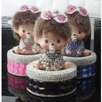 MON CHHI CHI Cartoon Car Perfume Bottle With Diamond thumbnail-3