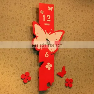 Butterfly Fashion New Design Wall Clock,Digital Electronic Wall Decorative,Quartz Clock,Photos Frame Wall Decor thumbnail-1
