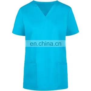 Fashion Custom Long Sleeve Hospital Working Uniform thumbnail-1
