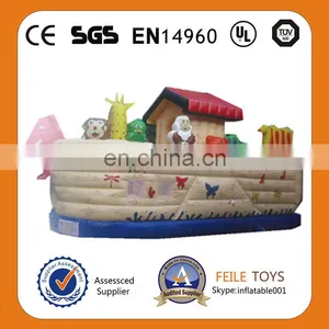 Inflatable Catoon Boat Slide/large Outdoor Water Animal Slide thumbnail-1