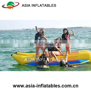 Inflatable Banana Boat Ski Tubes , Water Towable Sports Flyingfish Banana Boat , Inflatable Water Banana Tubes thumbnail-3
